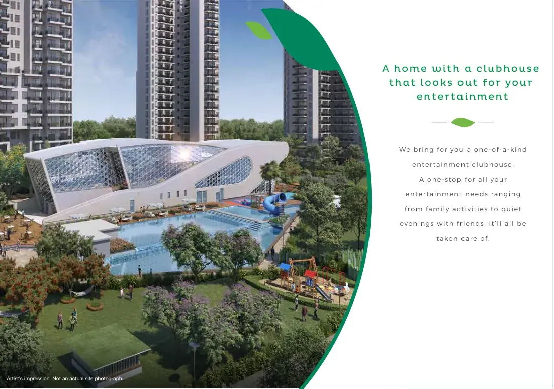 Clubhouse at Hero Leafsong Retreat Greater Noida